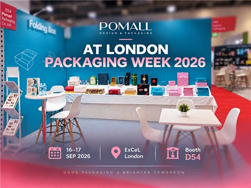 بسته بندی POMALL در هفته بسته بندی لندن 2026 - در D54 از ما دیدن کنید